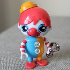 FREE* Ryan The Clown 3" action figure with trumpet Ryan's World 3 toy figurine